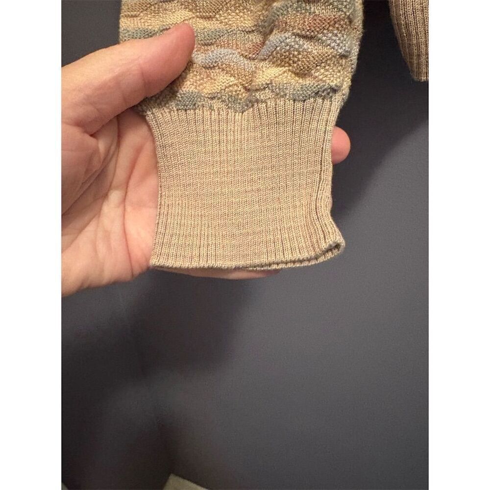 Talbots Men's Multicolor Crewneck Pullover Sweater Size L Casual - Picture 4 of 12